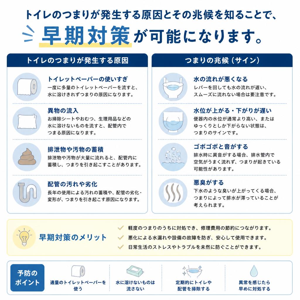 つまりの原因とは？