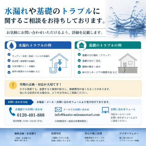 7. お問い合わせはお気軽に！