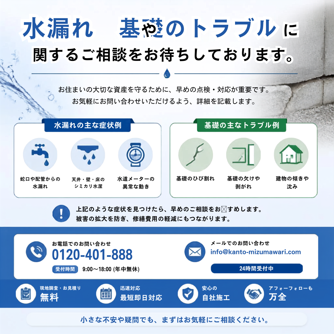 7. お問い合わせはお気軽に！