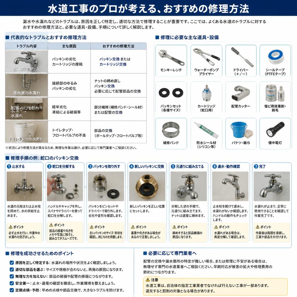 専門技術者が考える修理方法