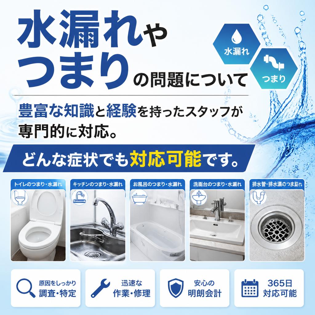 専門的な水道修理