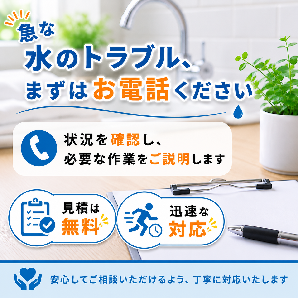 今すぐお問い合わせを！