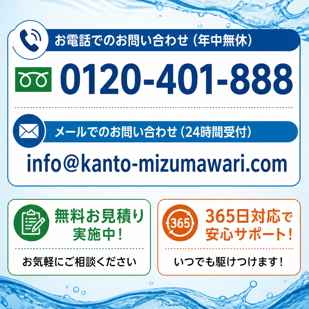 今すぐお問い合わせください！