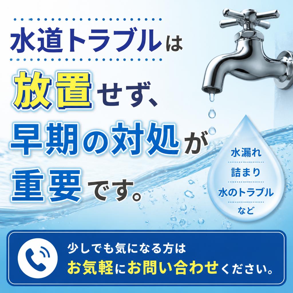 水漏れを見逃すとどうなる?