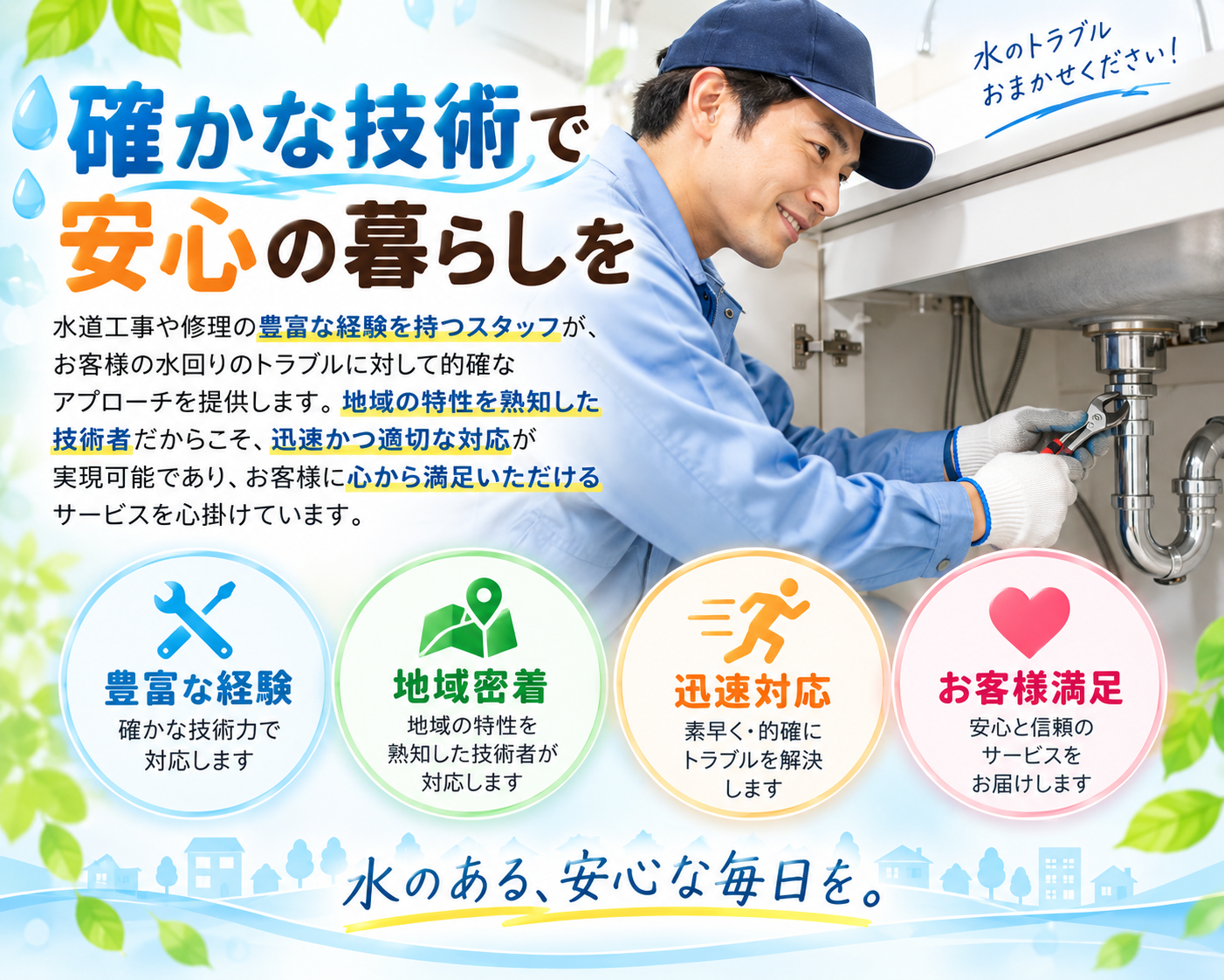 5. 高品質な施工をお約束