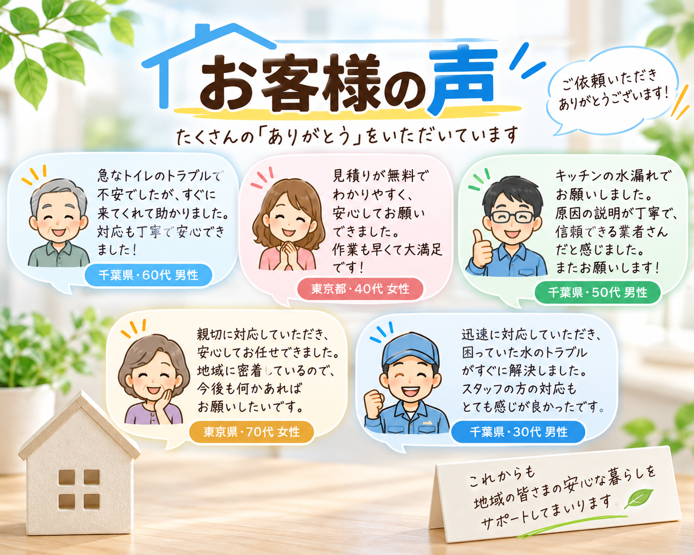 7. お問い合わせの流れと特典