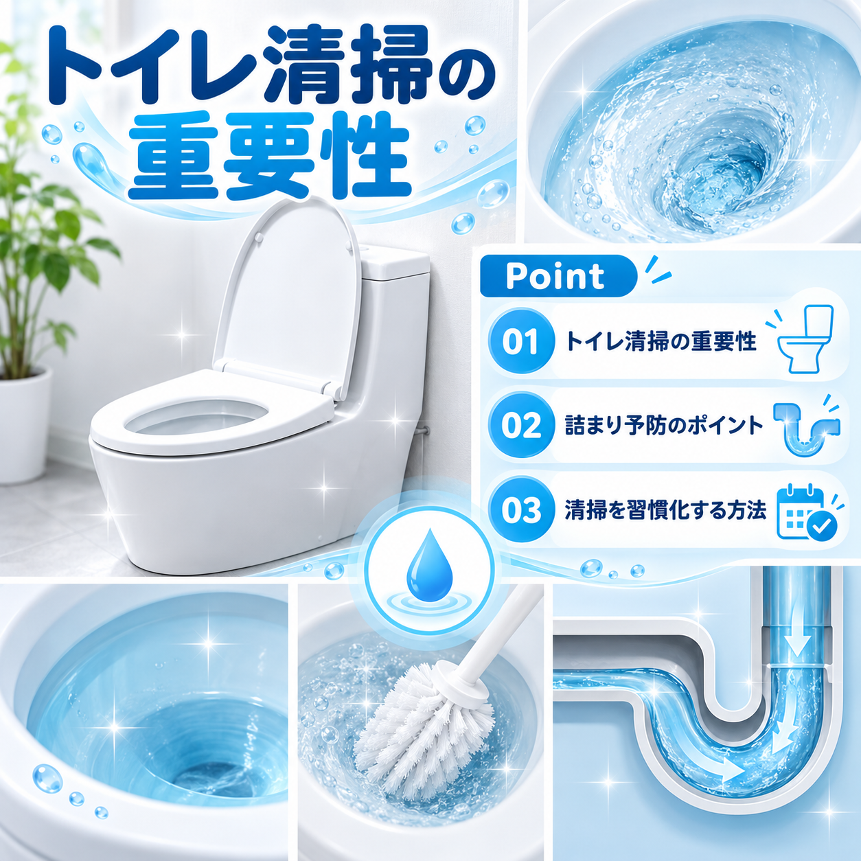 2. トイレ清掃の重要性