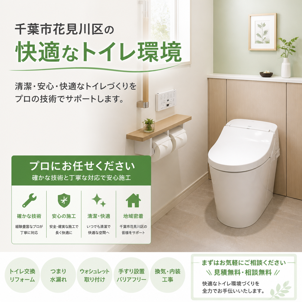 快適なトイレ環境を取り戻す！