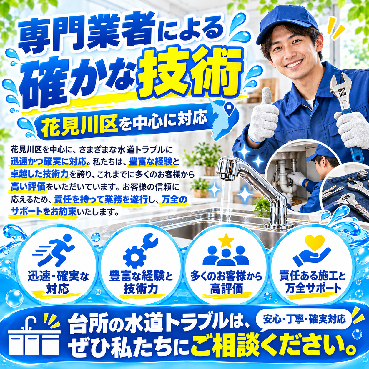 4. 専門業者による確かな技術