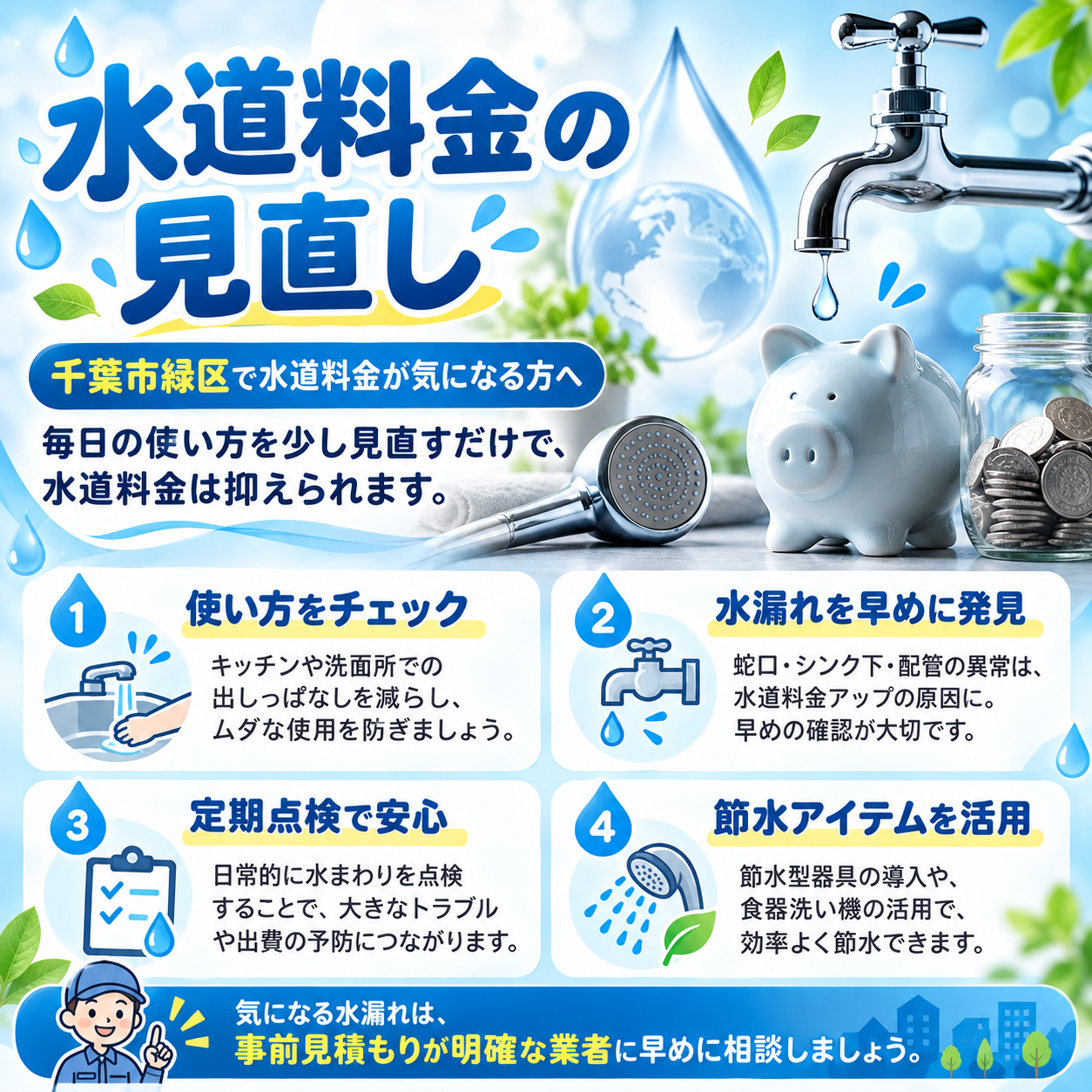 水道料金の見直し